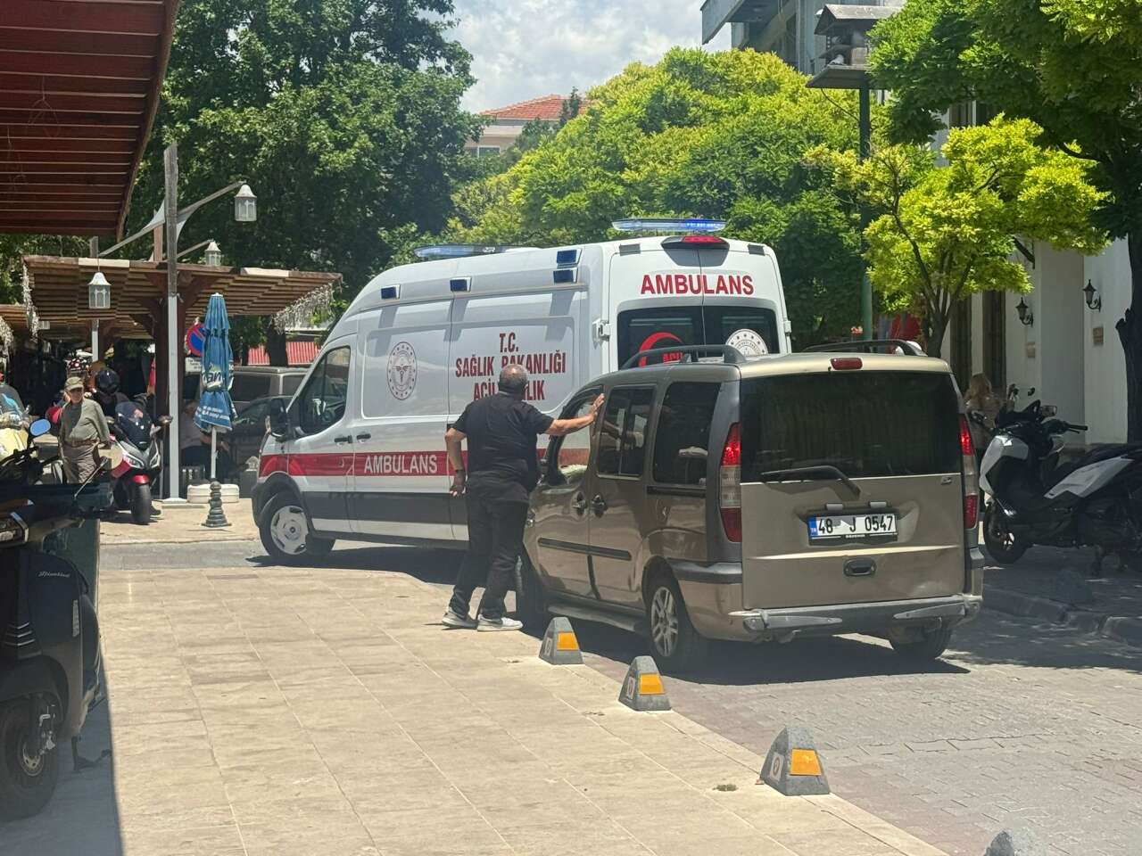 Menteşe’de Motosiklet Kazası: Sürücü Ağaca Çarptı 1